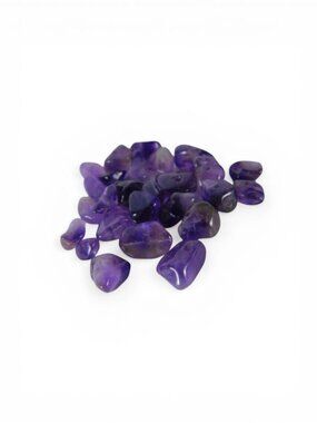 Amethyst Tumbled Stones Crystal Chips Purple Reiki Healing Altar Decor Wicca
